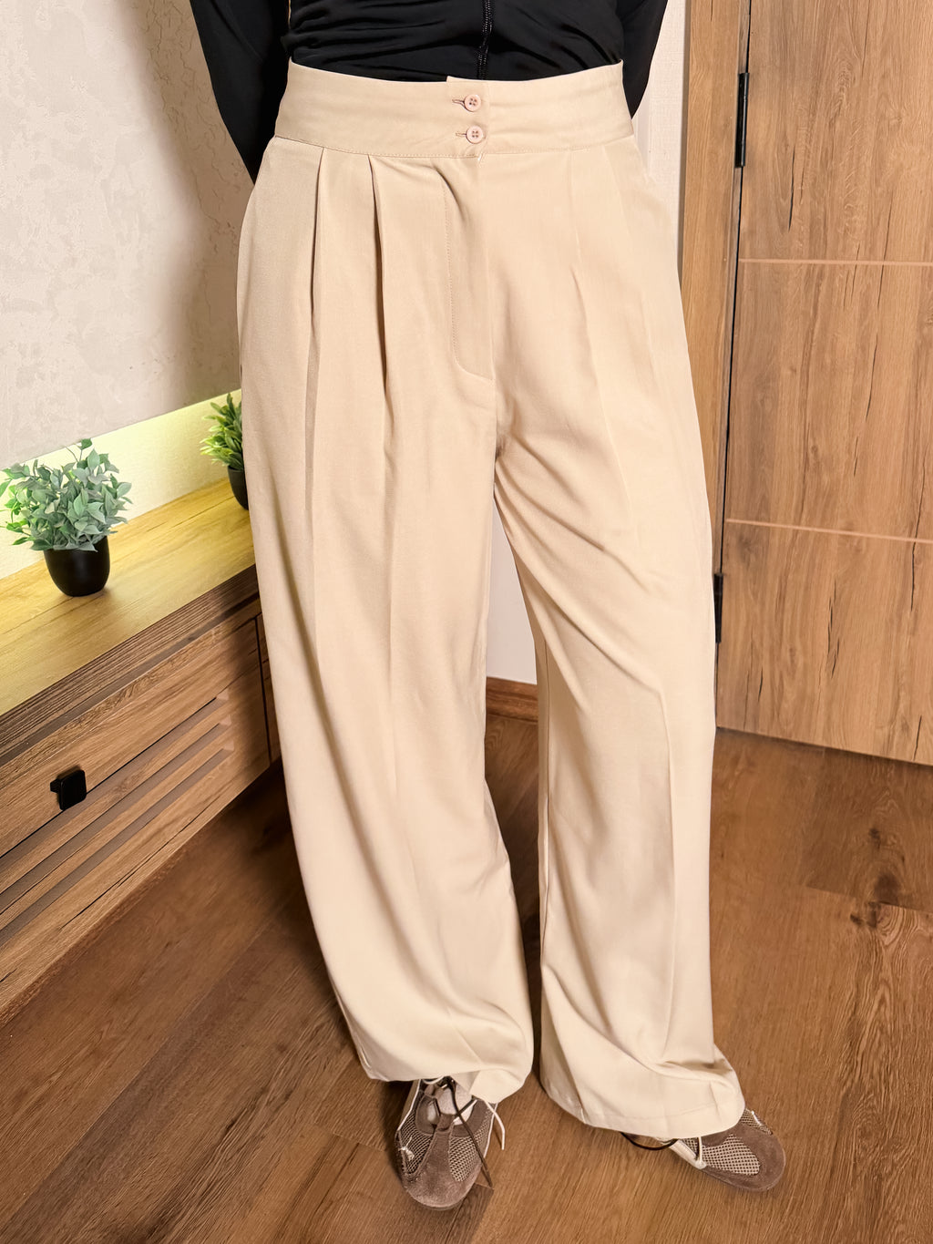 Beige pants