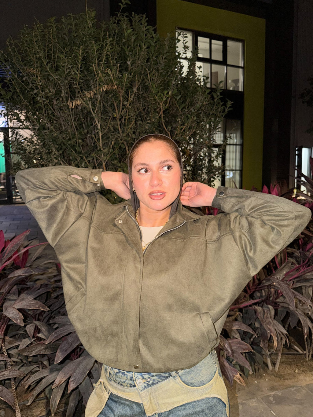 Olive jacket
