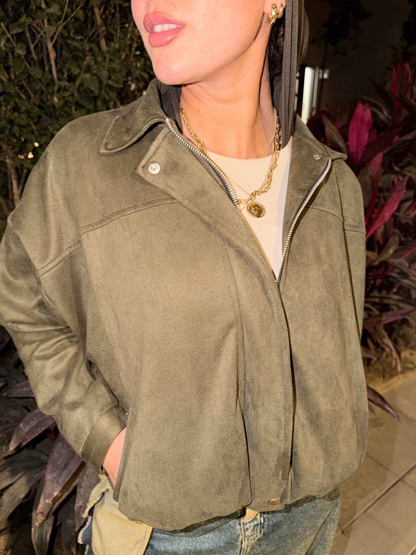 Olive jacket