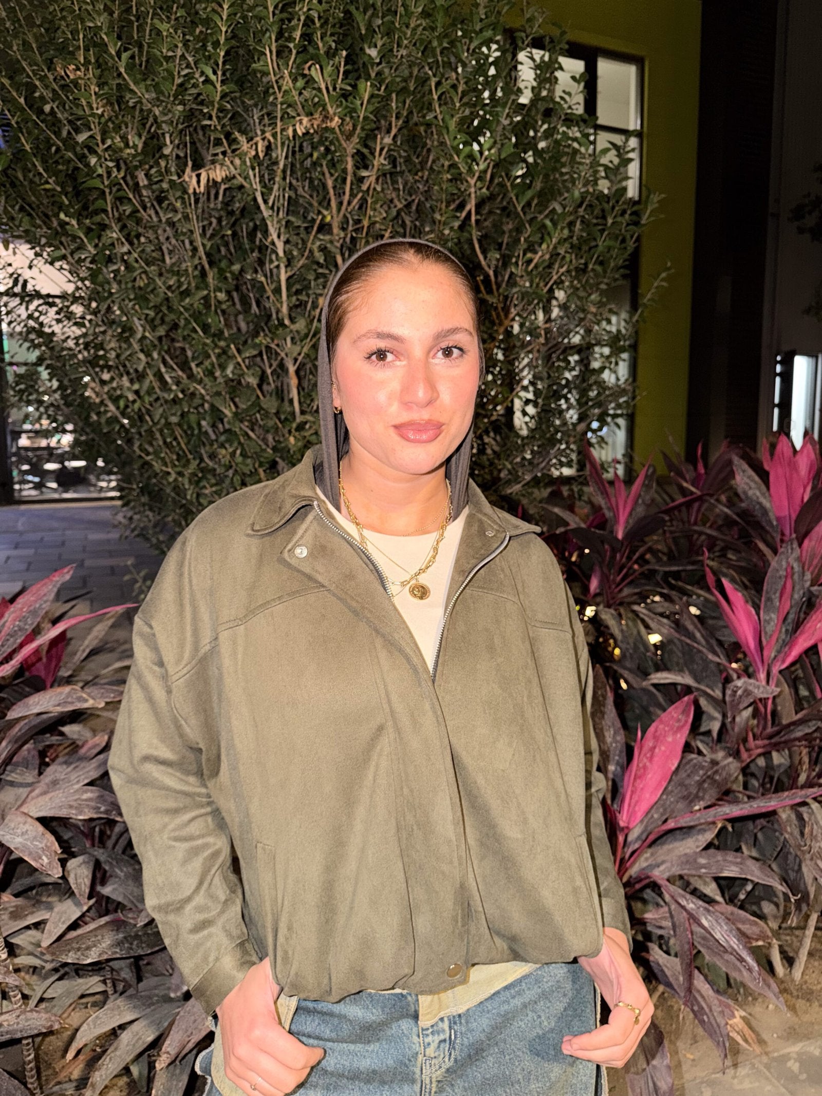Olive jacket
