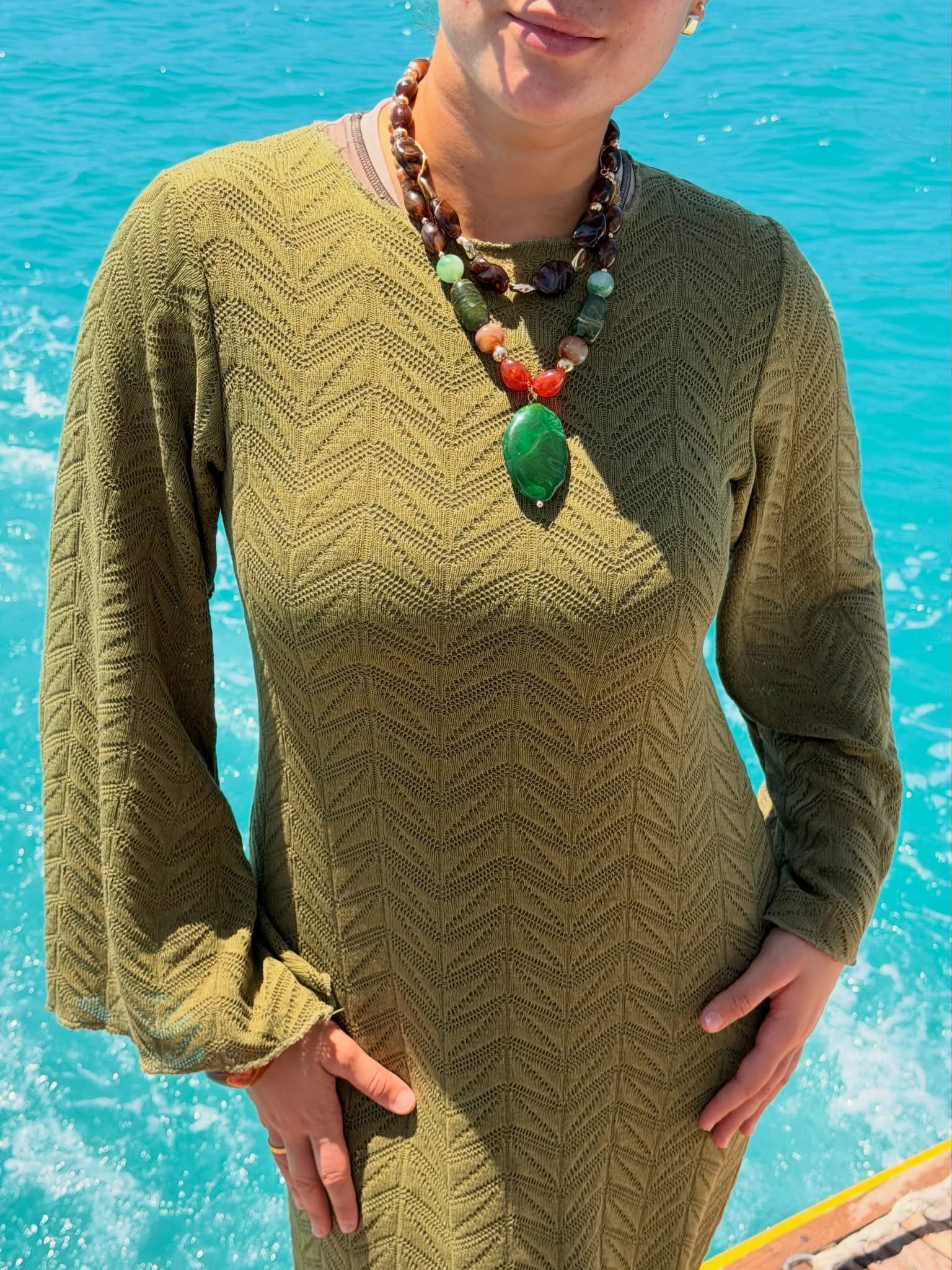 Beach Dress | mint greeen